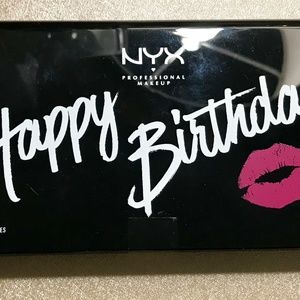 Brand New NYX Happy Birthday Eyeshadow Palette